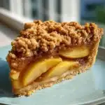 Chai Spiced Pear Almond Crumble Tart Recipe