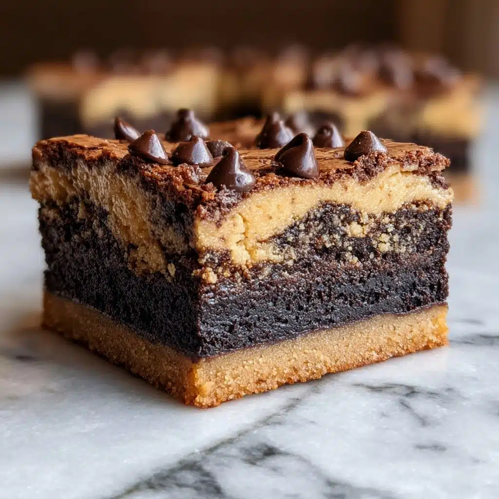 Amazing Slutty Brownies (Cookie Dough): 3 Decadent Layers Recipe - Recipe Image