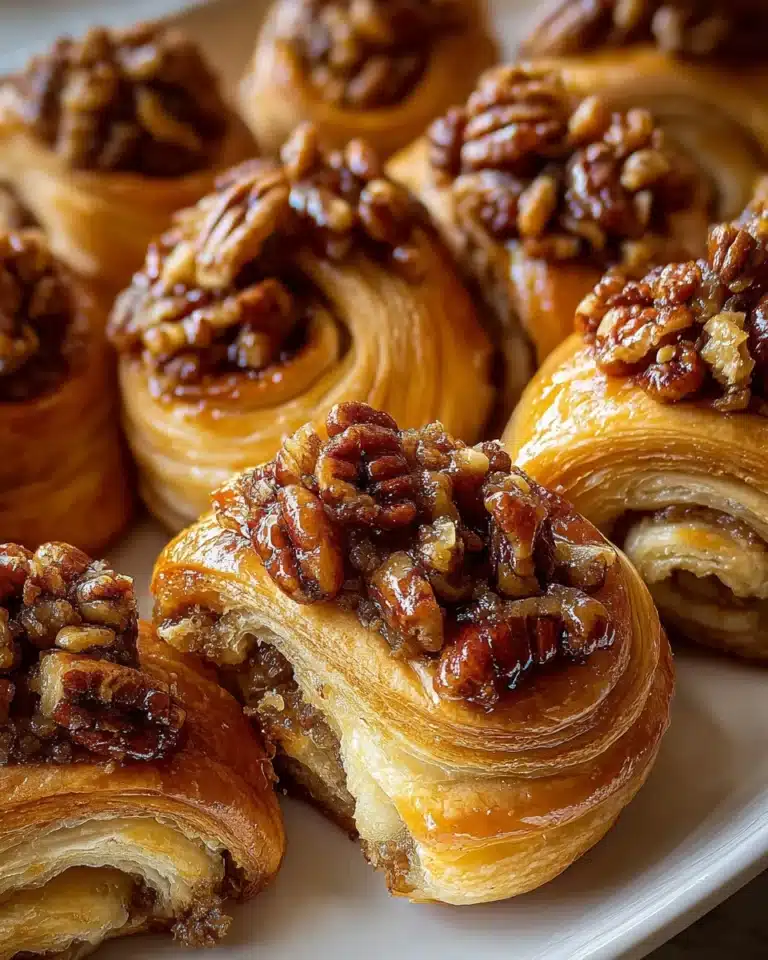Pecan Pie Crescent Rolls Recipe