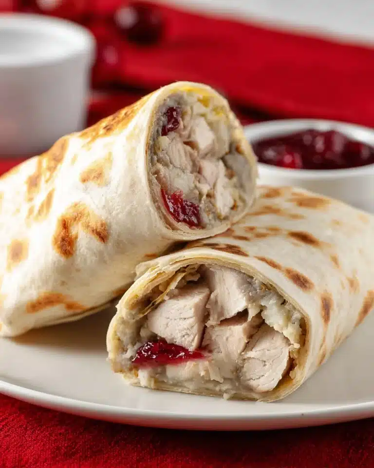Leftover Turkey Burritos Recipe
