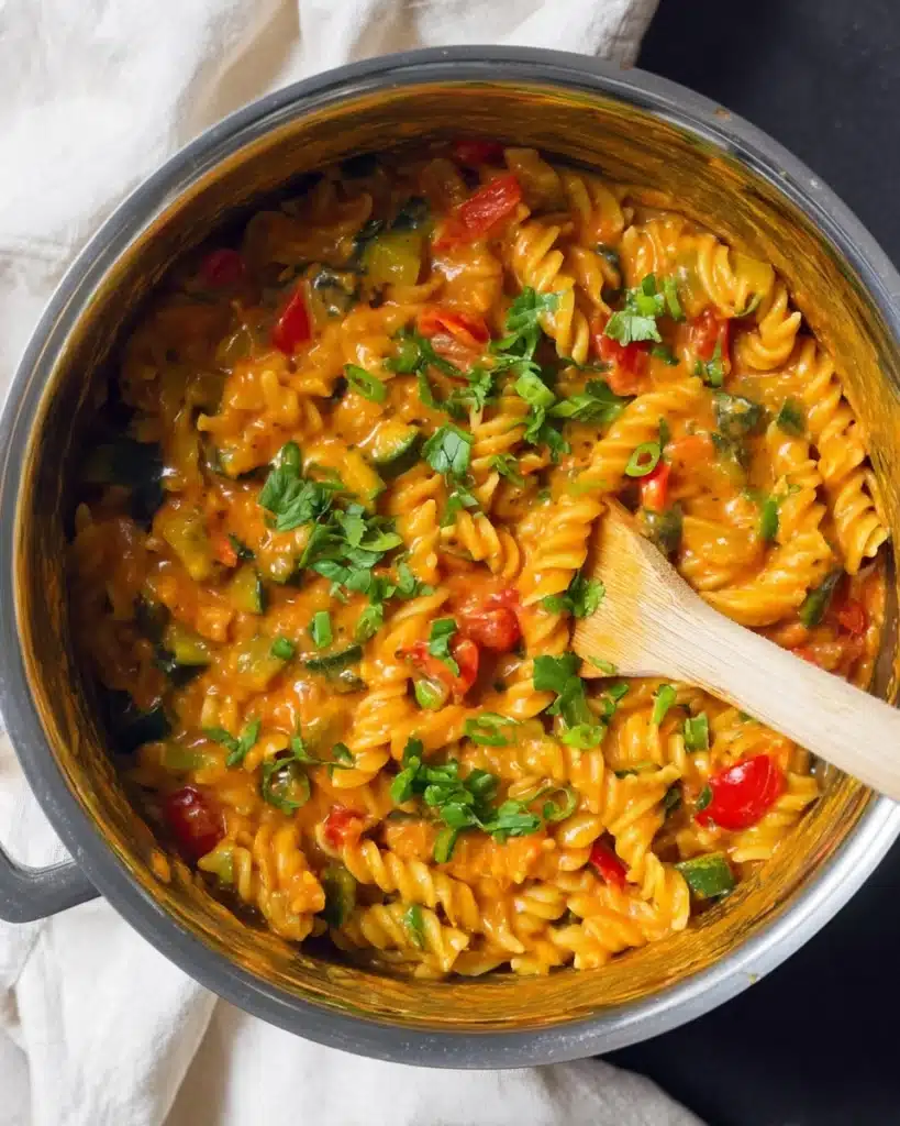 Creamy Vegan One Pot Pasta (Asian Style) Recipe