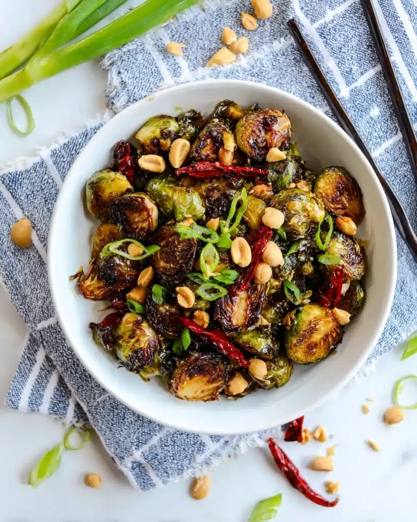 Kung Pao Brussel Sprouts Recipe
