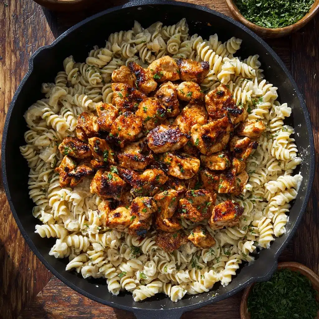 Garlic Chicken Rotini Recipe - Recipe Image