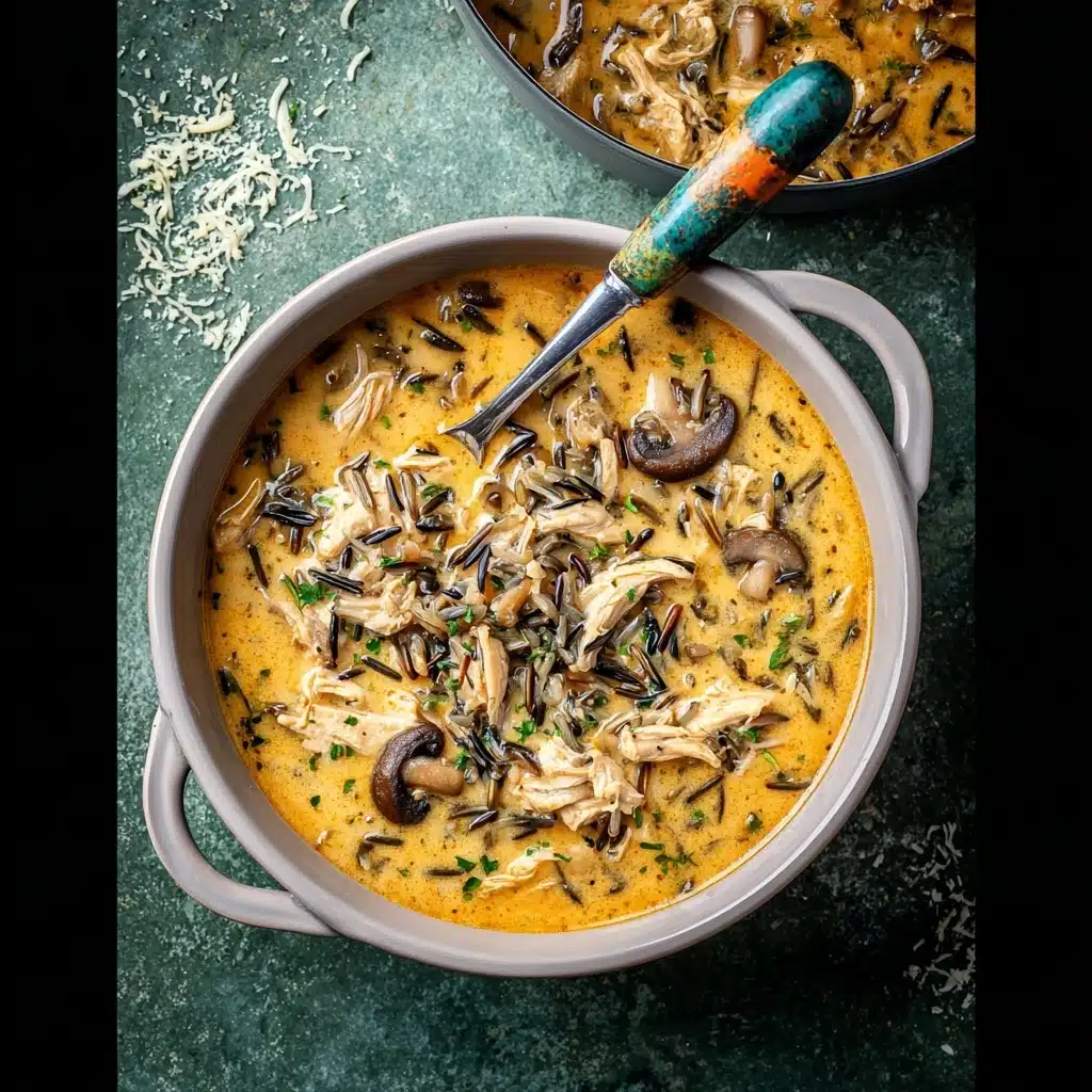 Creamy Chicken and Wild Rice Soup Recipe - Recipe Image