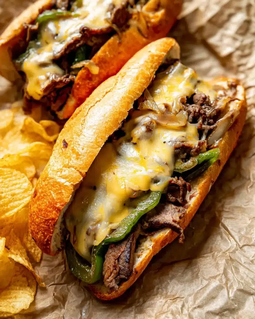 Philly Cheesesteak Sandwiches Recipe