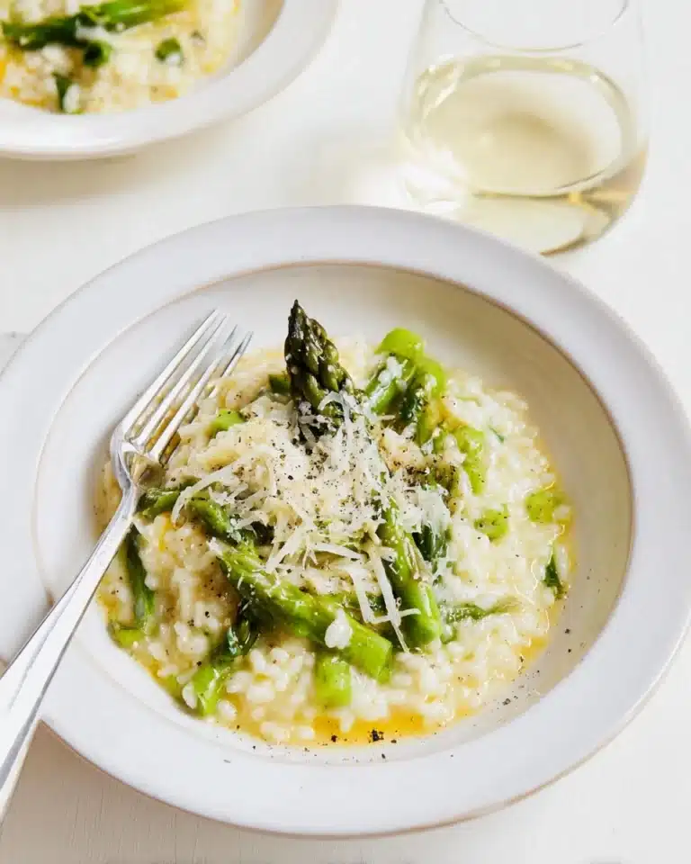Lemon Asparagus Risotto Recipe