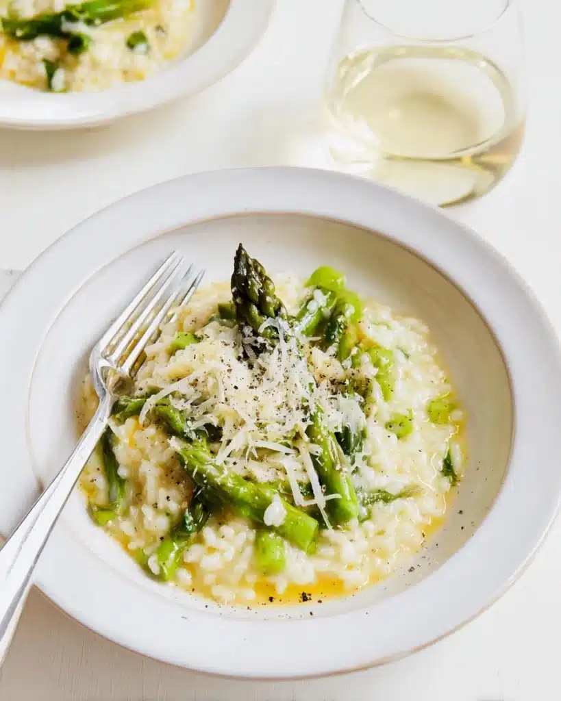 Lemon Asparagus Risotto Recipe