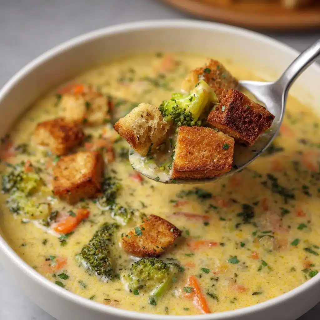 Smoked Gouda Broccoli Soup Recipe - Recipe Image
