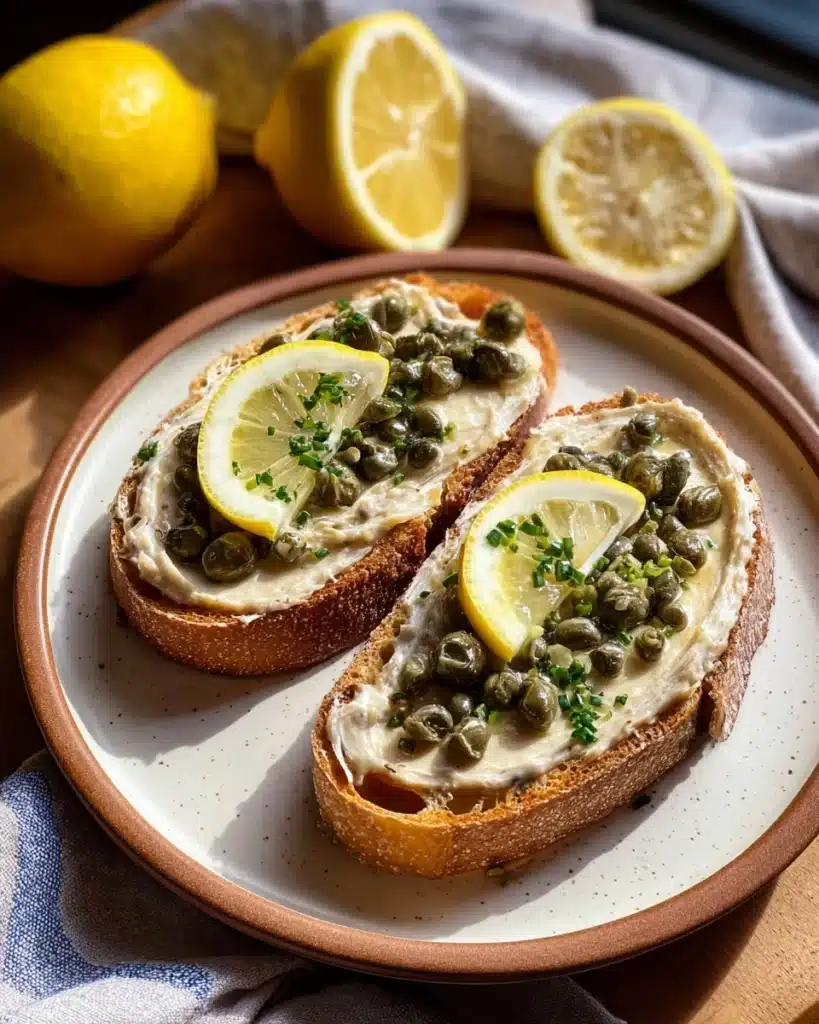 Wild Planet Lemon Caper Sardines Pate Crostini Recipe
