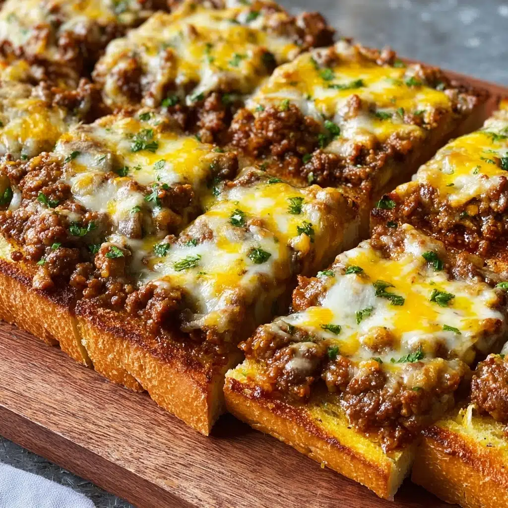 French Bread Sloppy Joes Recipe 5 French Bread Sloppy Joes Recipe - Recipe Image