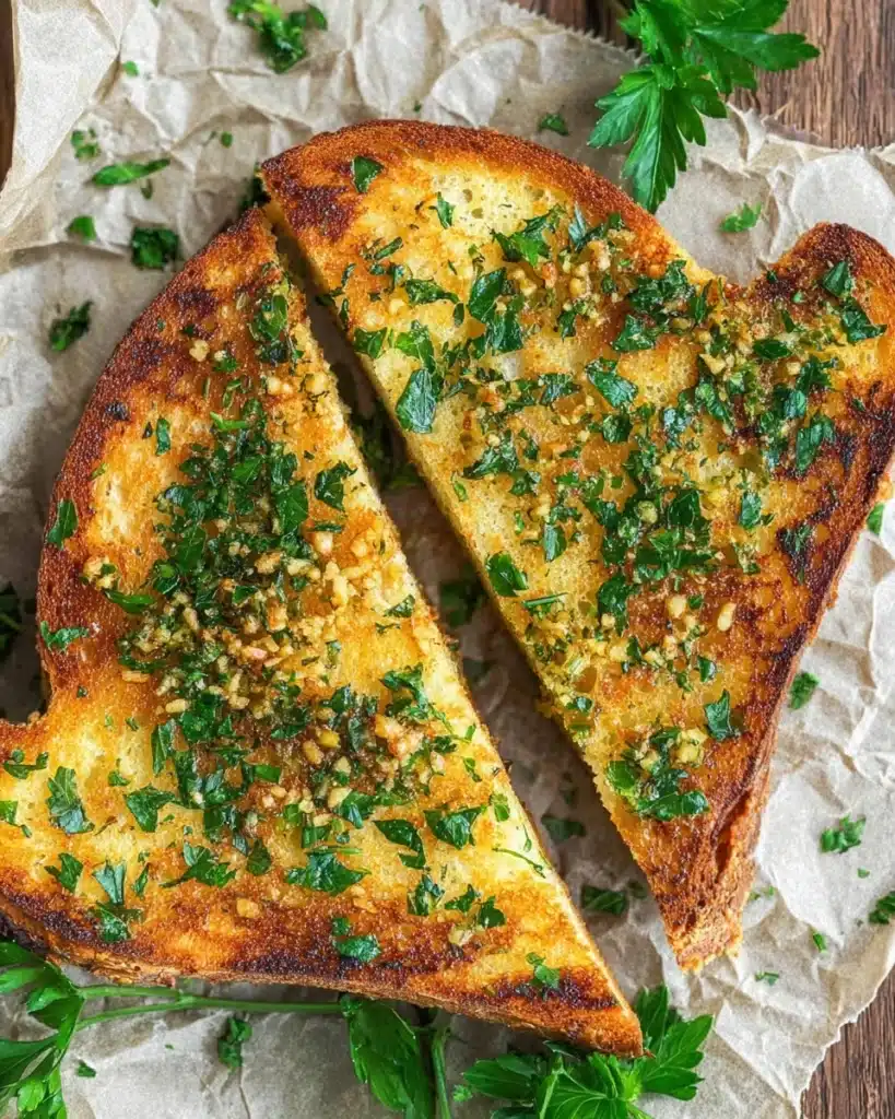 Garlic Bread Grilled Cheese Recipe