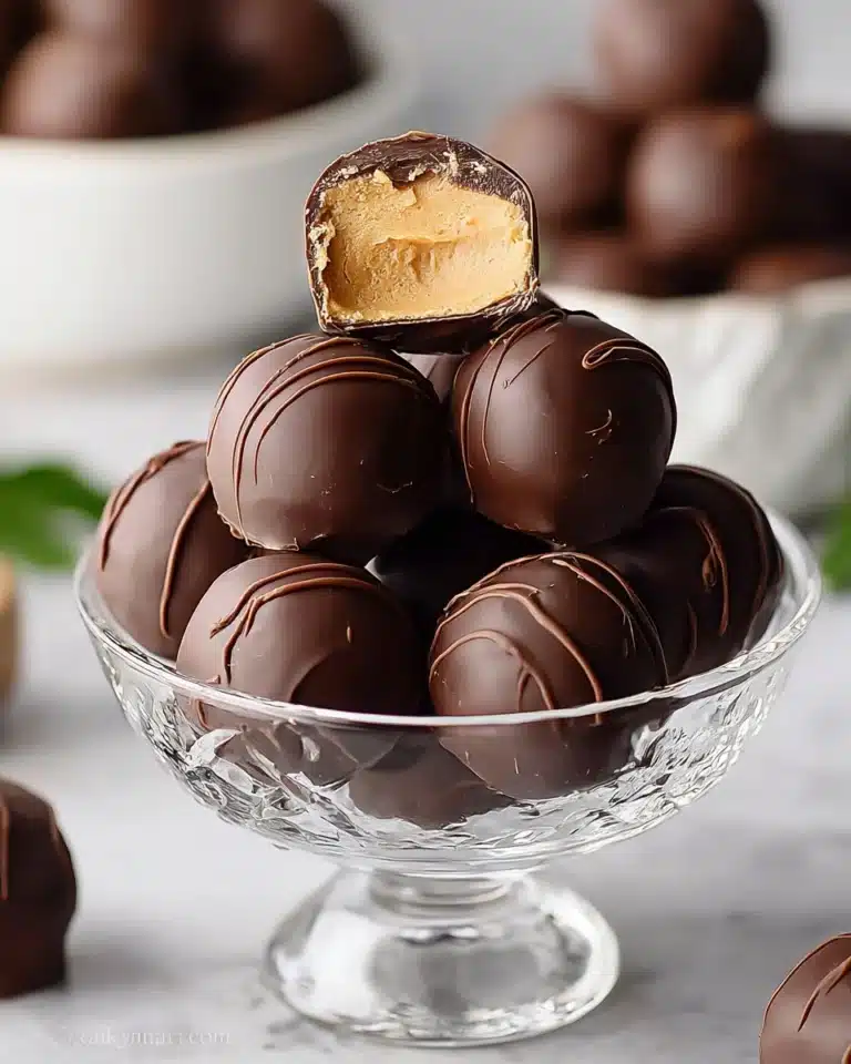 4 Ingredient Peanut Butter Balls Recipe