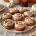 Soft Pumpkin Cookies with Cinnamon Frosting Recipe