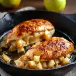 Apple and Brie Stuffed Chicken with Maple Dijon Glaze Recipe