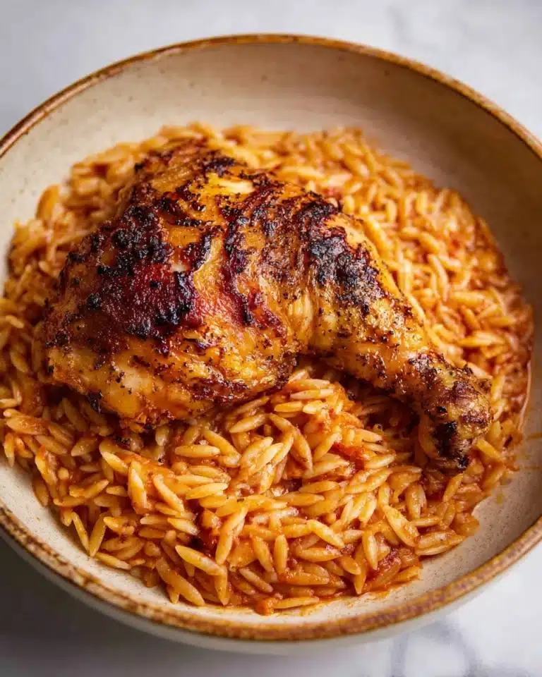 Baked Chicken With Orzo Recipe