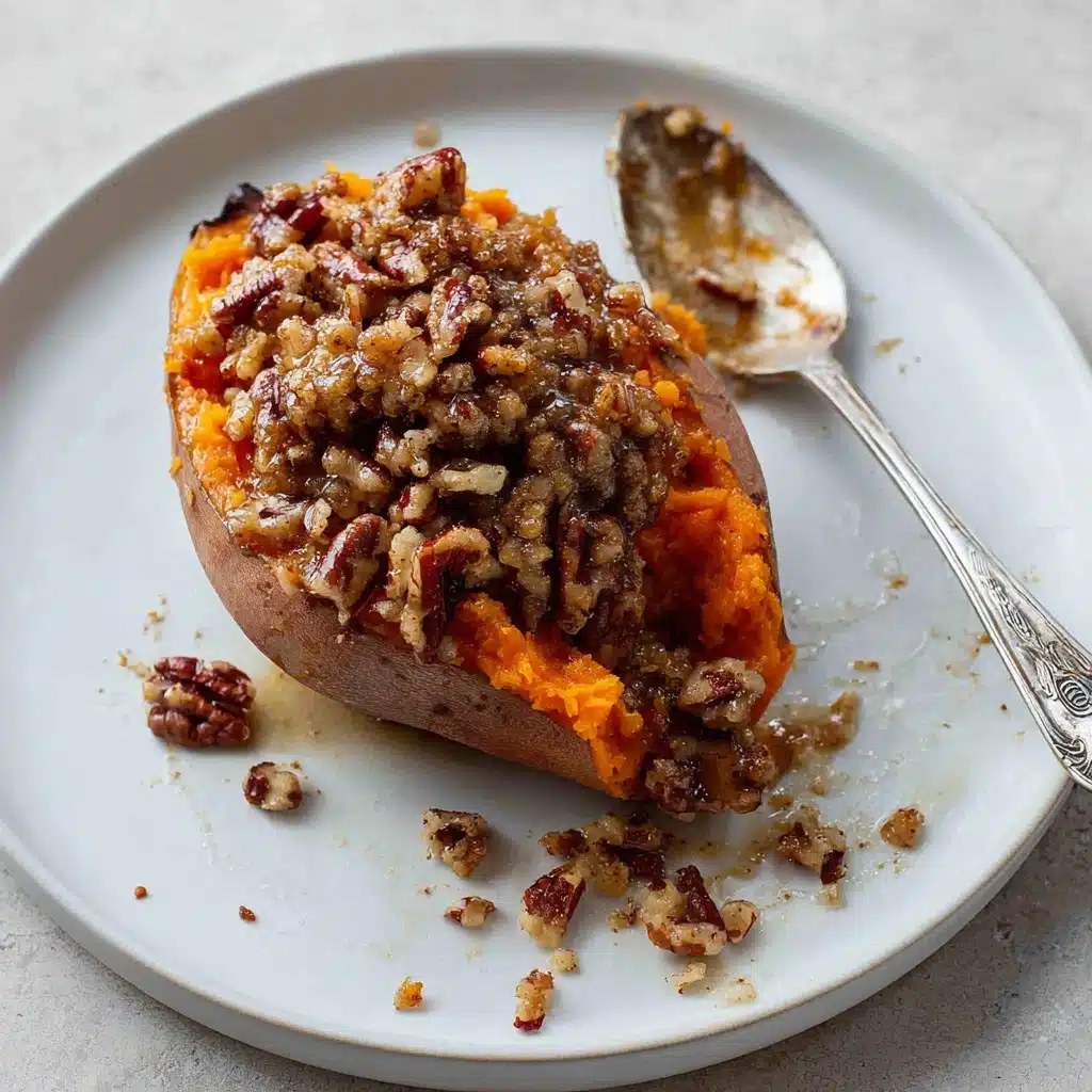 Pecan pie double baked sweet potatoes Recipe - Recipe Image