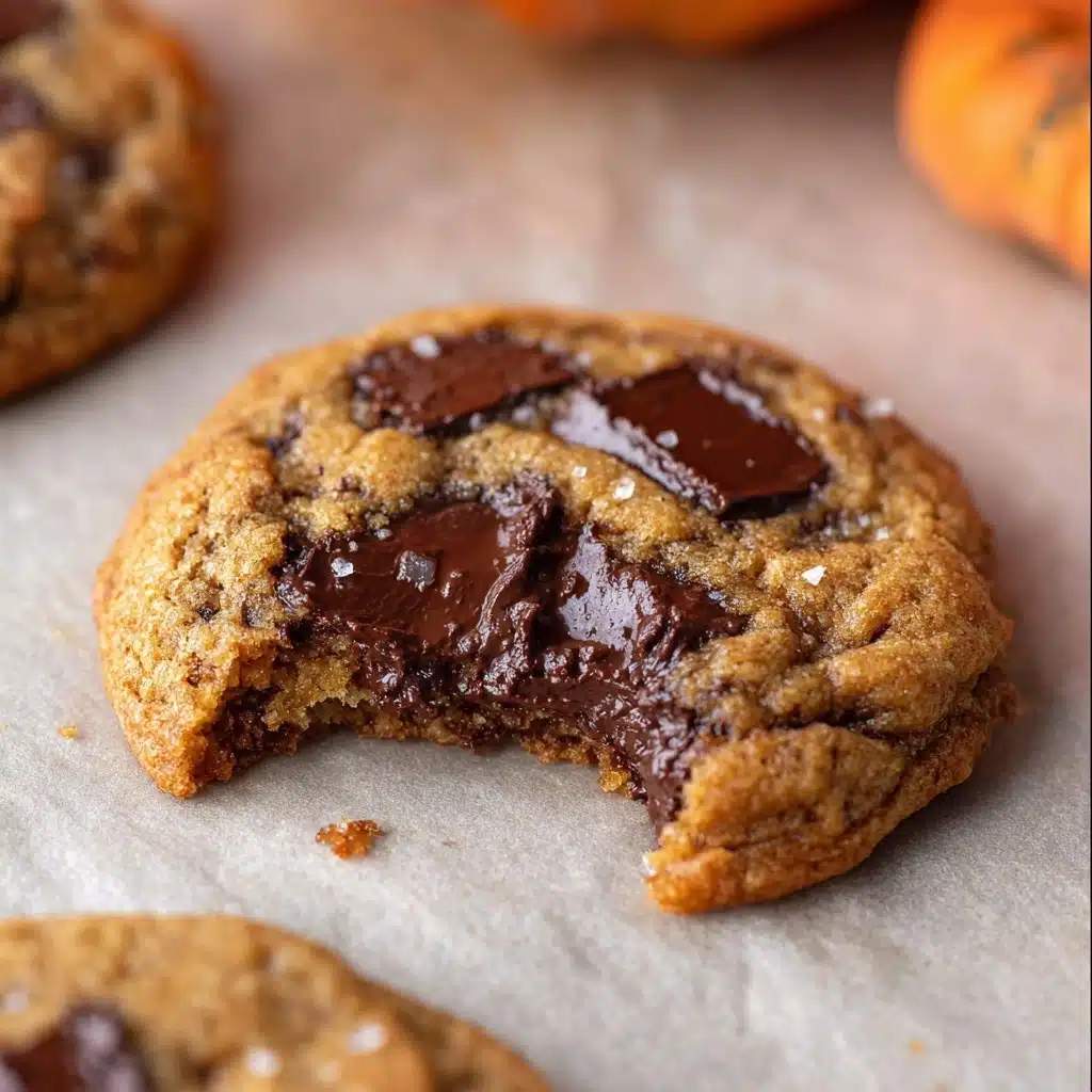 Chewy Brown Butter Pumpkin Chocolate Chip Cookies Recipe - Recipe Image