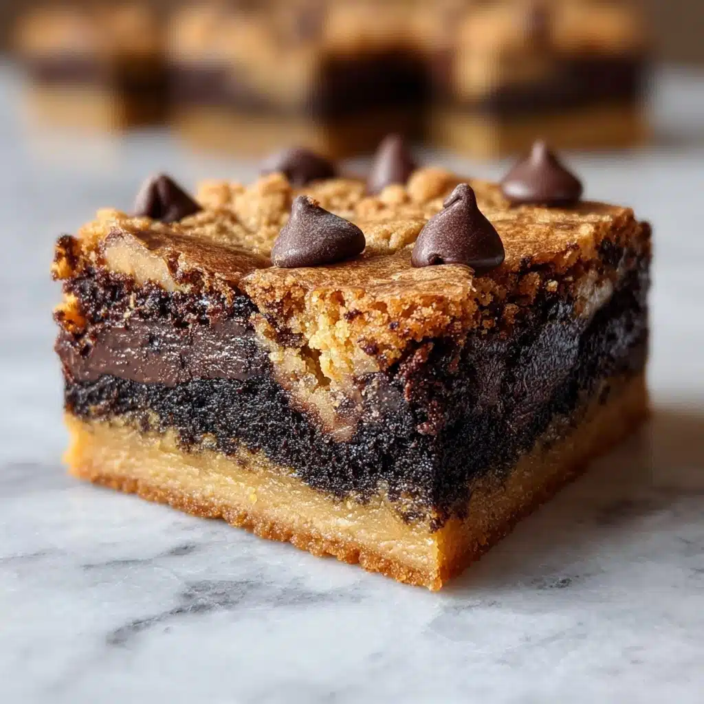 Amazing Slutty Brownies (Cookie Dough): 3 Decadent Layers Recipe - Recipe Image