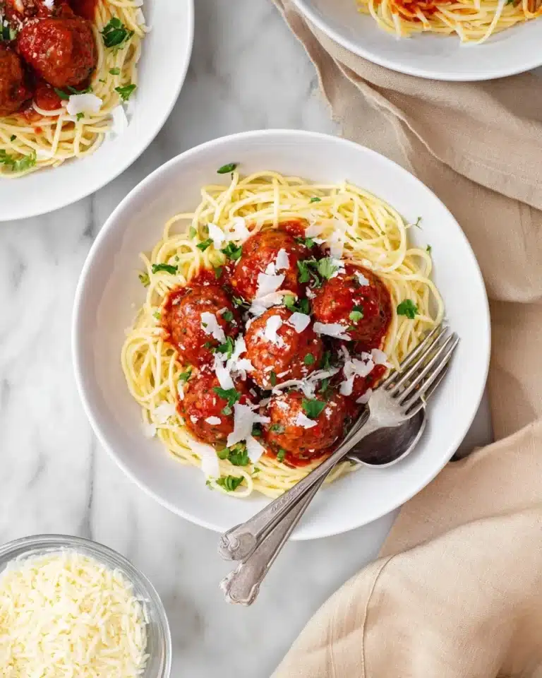 Spaghetti and Meatballs Recipe