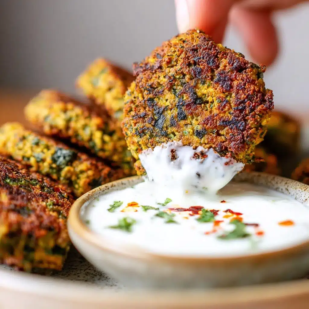 Courgette Tofu Fritters Recipe - Recipe Image