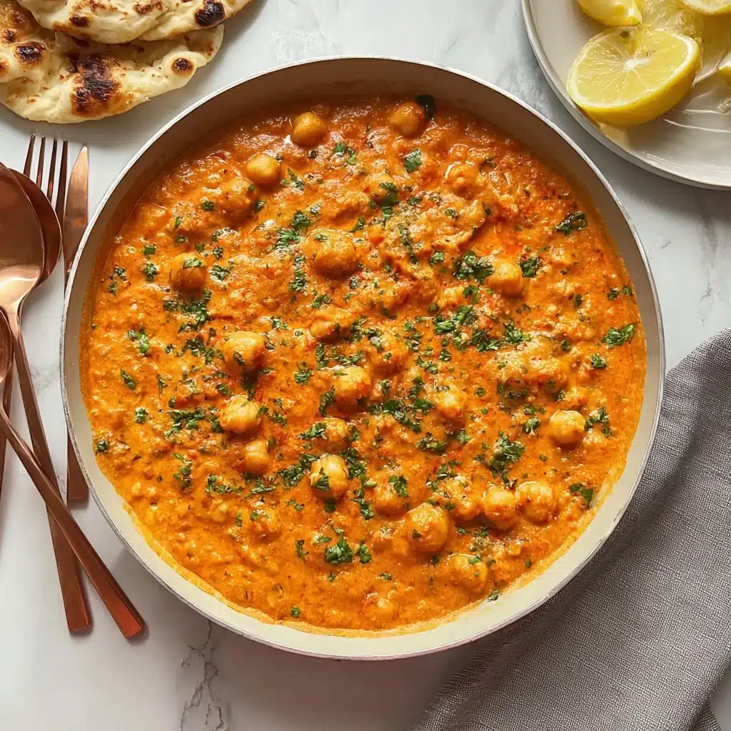 Indian Butter Chickpeas Recipe - Recipe Image