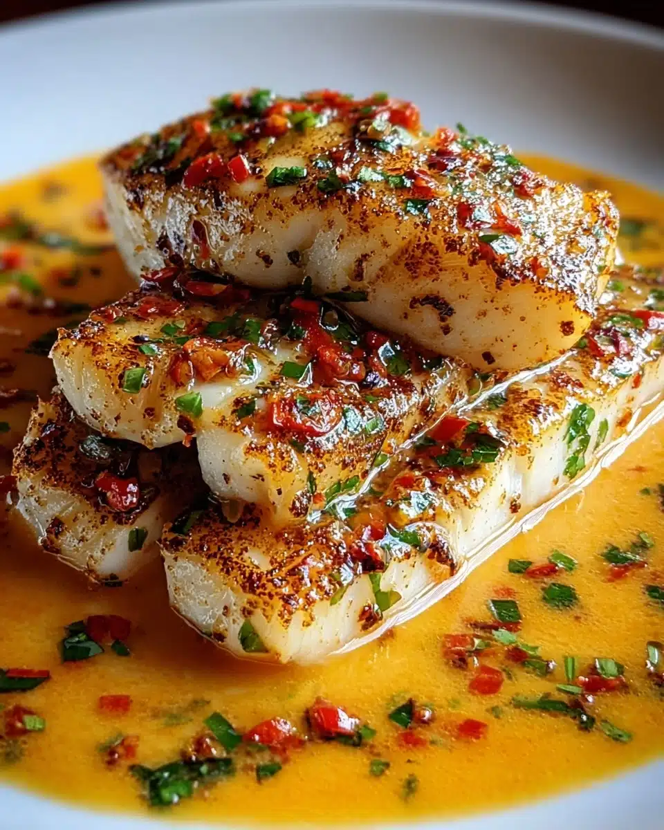 Red Snapper with Creamy Creole Sauce Recipe