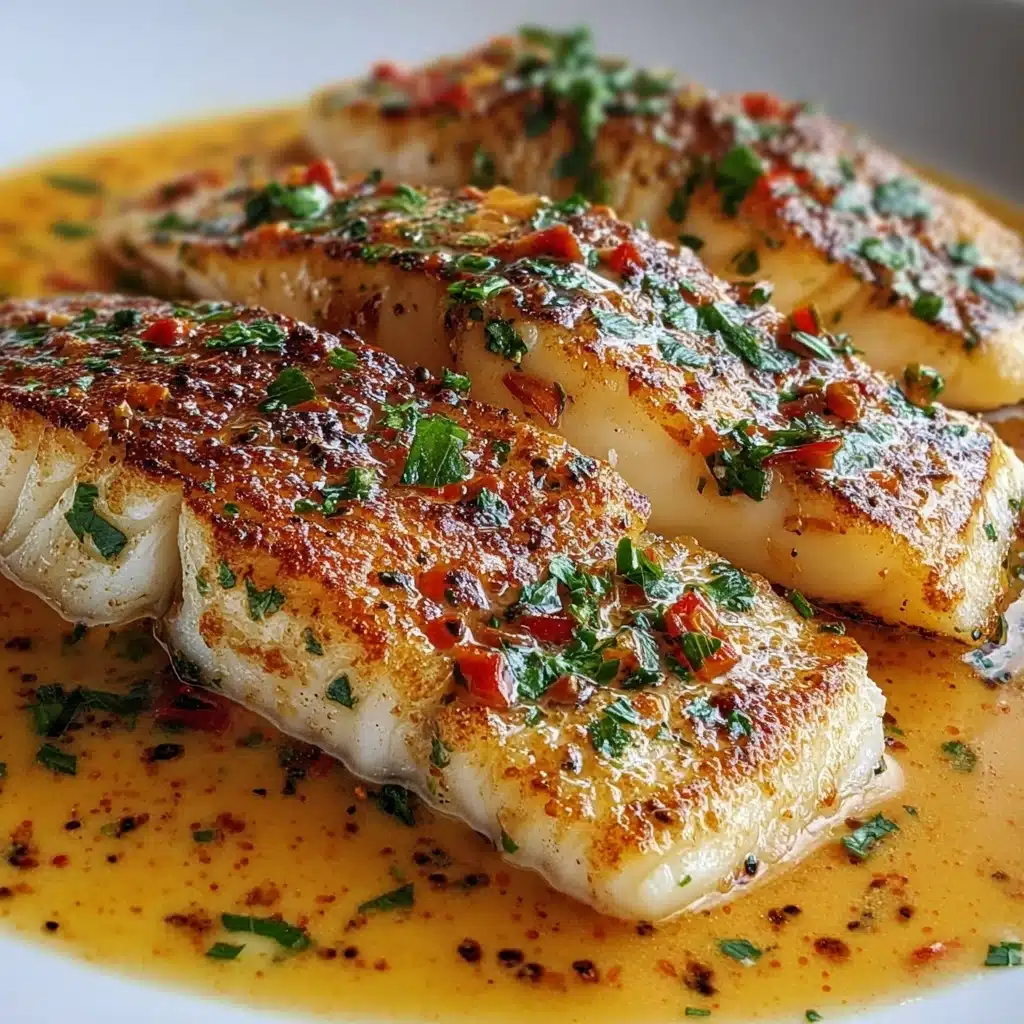 Red Snapper with Creamy Creole Sauce Recipe - Recipe Image
