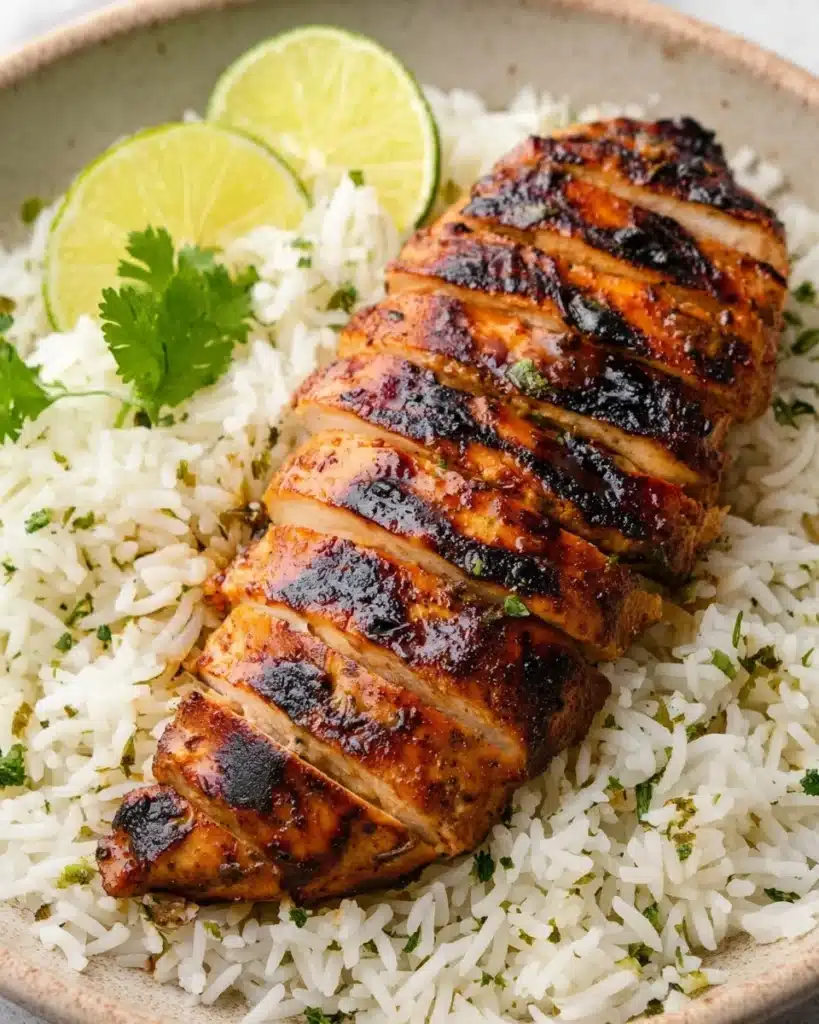 Honey Lime Cilantro Marinated Grilled Chicken Recipe