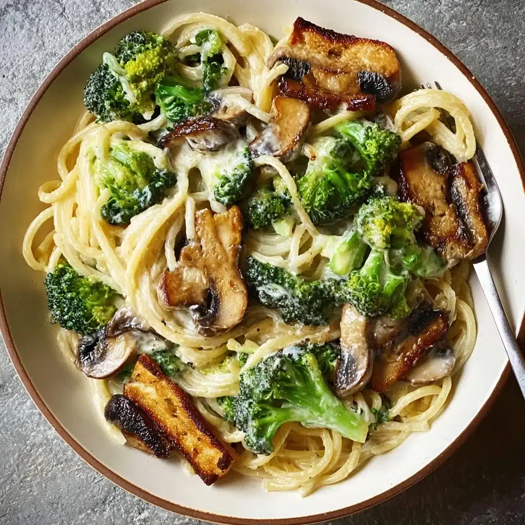 Vegan Mushroom Pasta Recipe - Recipe Image