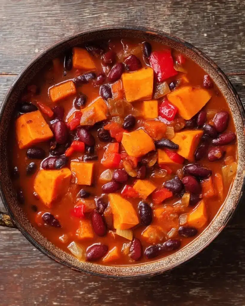 Vegan Sweet Potato Chili Recipe