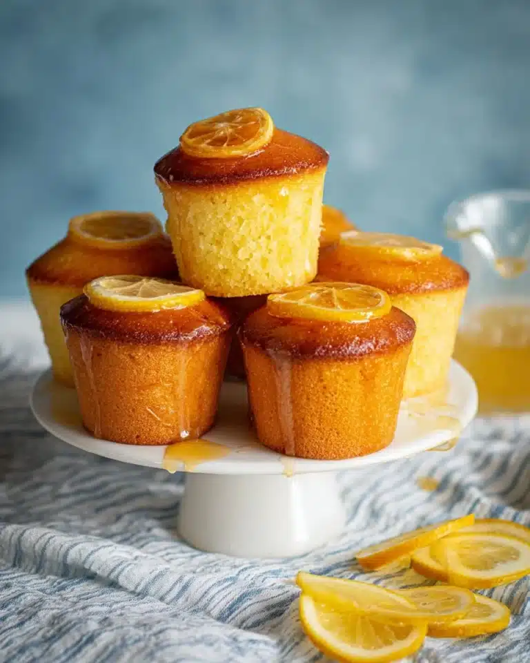 Easy Lemon Curd Muffins Recipe