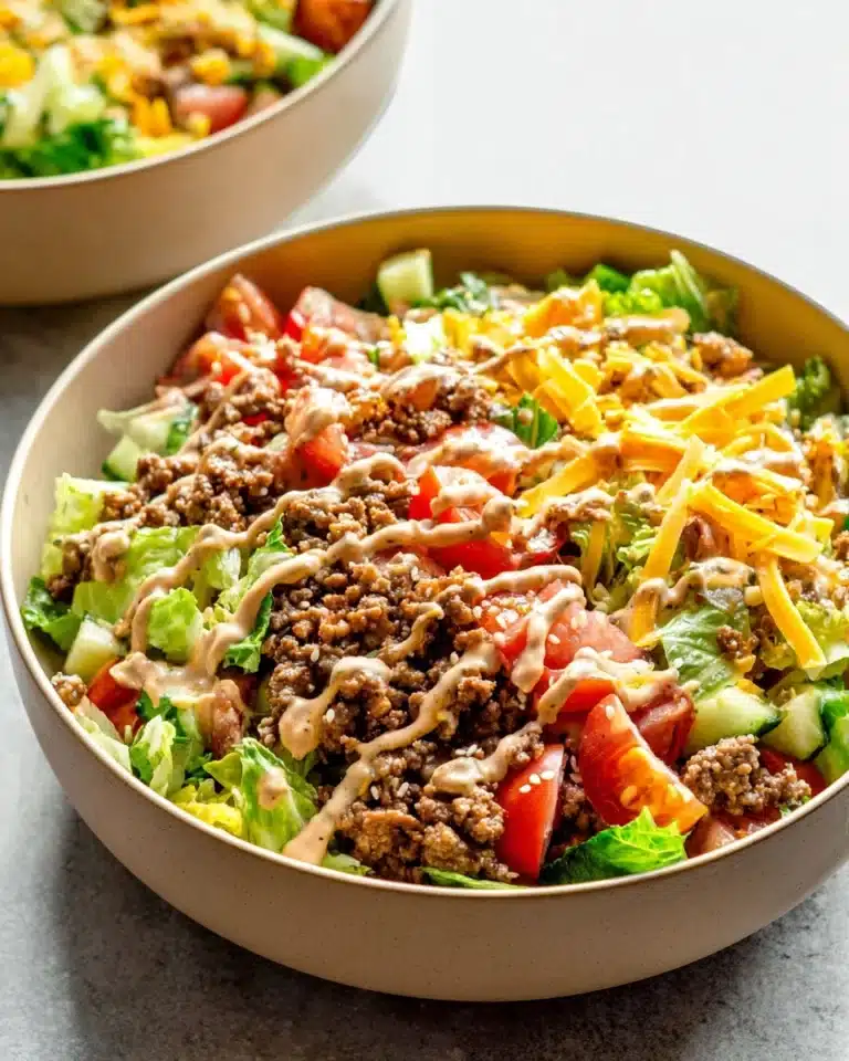 Big Mac Salad Recipe