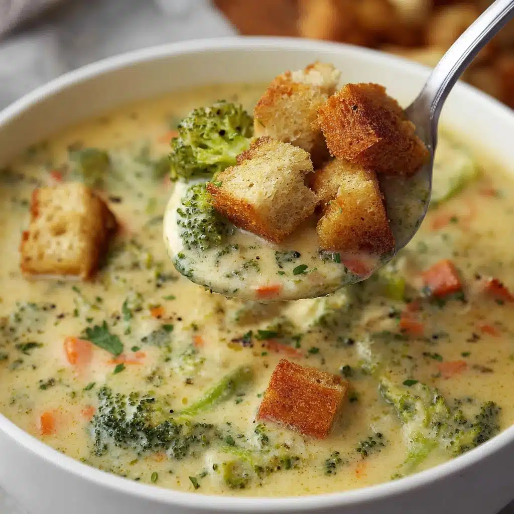 Smoked Gouda Broccoli Soup Recipe - Recipe Image