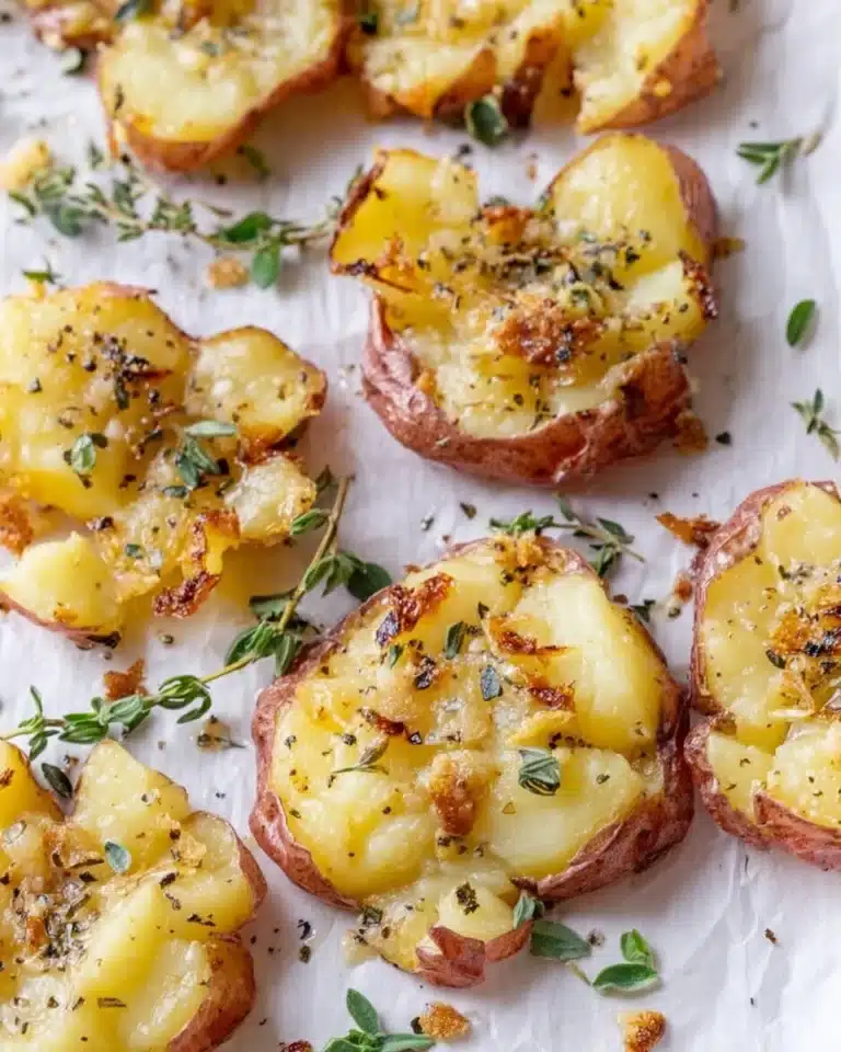 Smashed Red Potatoes Recipe