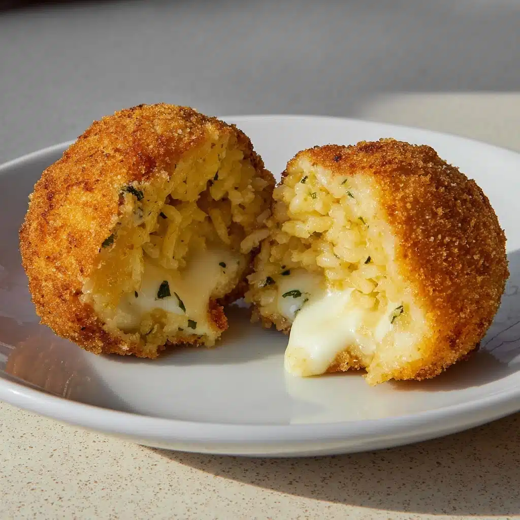 Baked Italian Rice Balls Recipe - Recipe Image