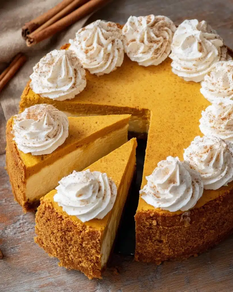 Pumpkin cheesecake recipe