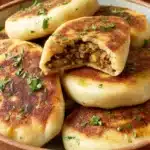 Stuffed Potato Cakes (Meat, Mushrooms) Recipe