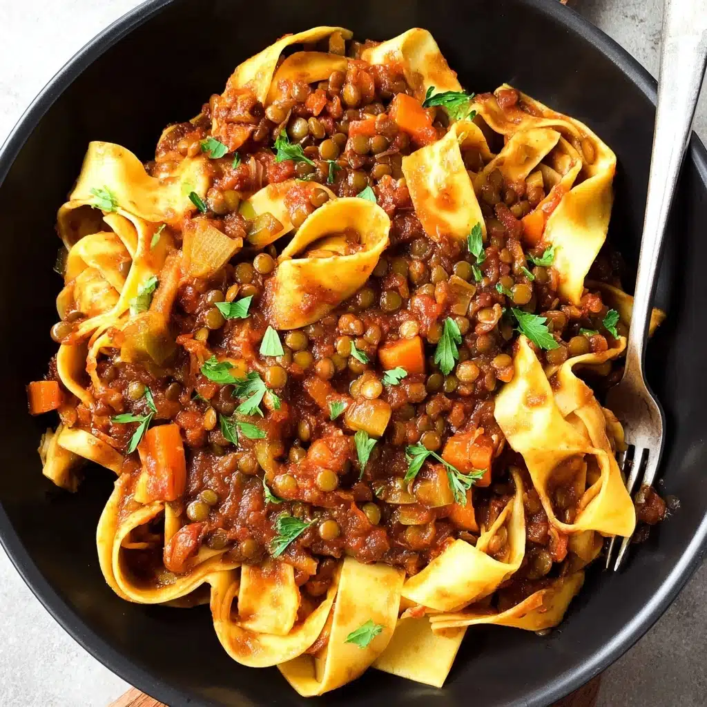 Rich Lentil Ragu (Vegan) Recipe - Recipe Image