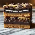 Amazing Slutty Brownies (Cookie Dough): 3 Decadent Layers Recipe