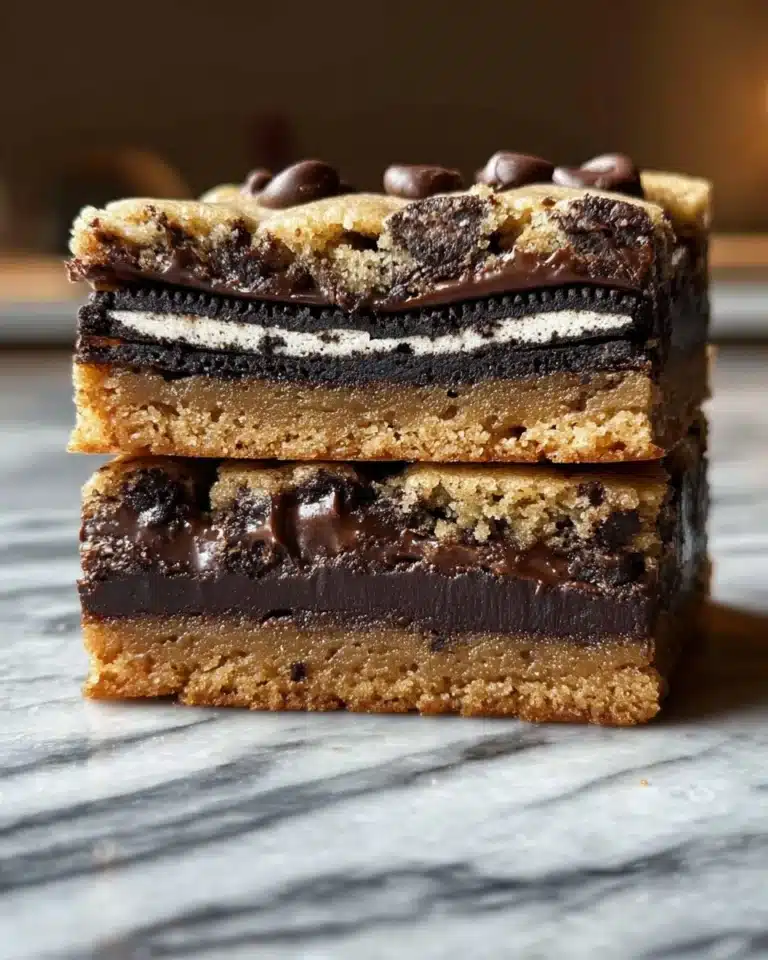 Amazing Slutty Brownies (Cookie Dough): 3 Decadent Layers Recipe