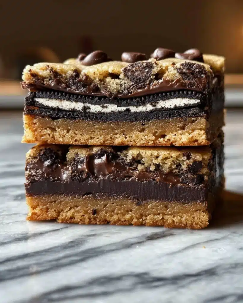 Amazing Slutty Brownies (Cookie Dough): 3 Decadent Layers Recipe