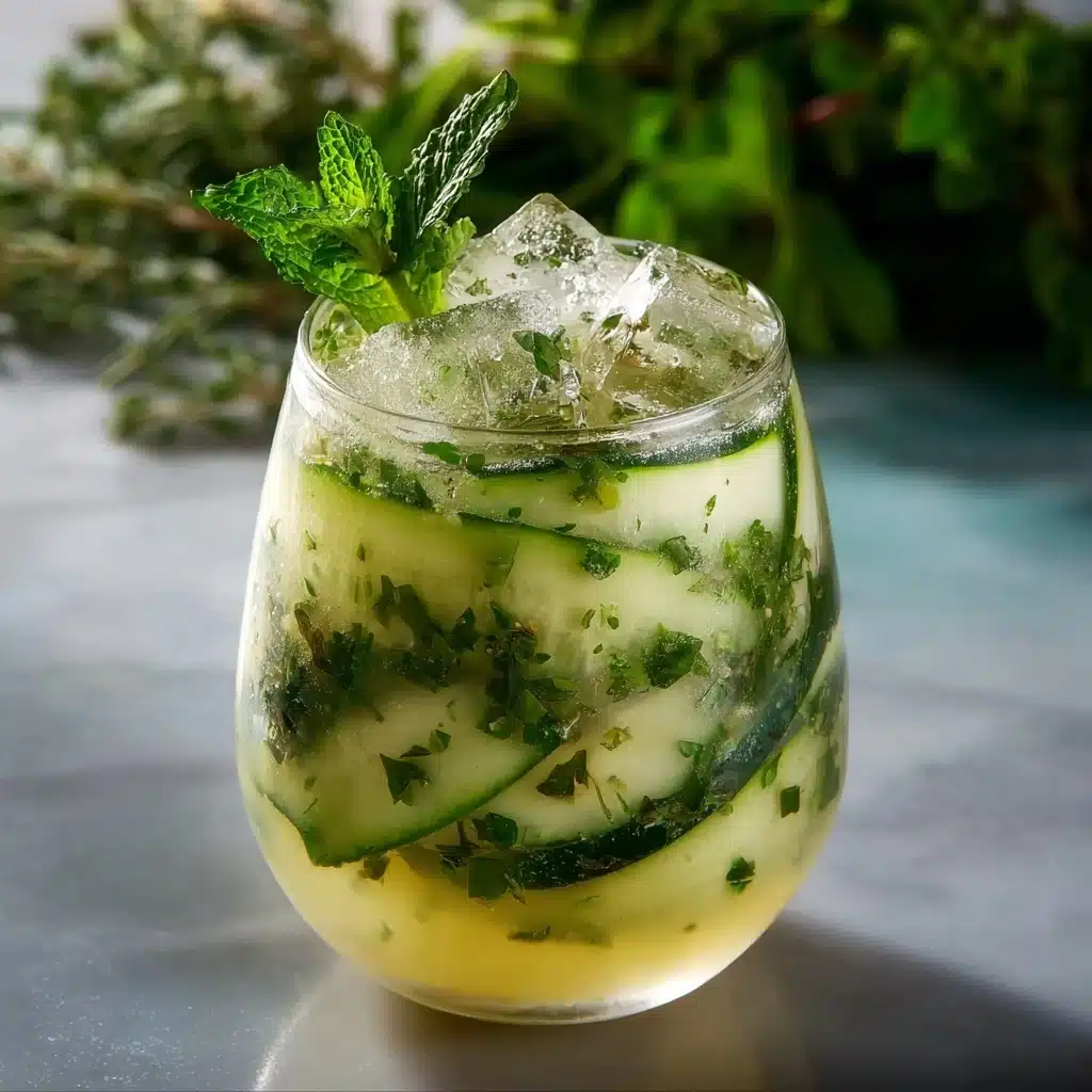 Cucumber Mint Water Recipe for a Refreshing Homemade Drink Recipe - Recipe Image
