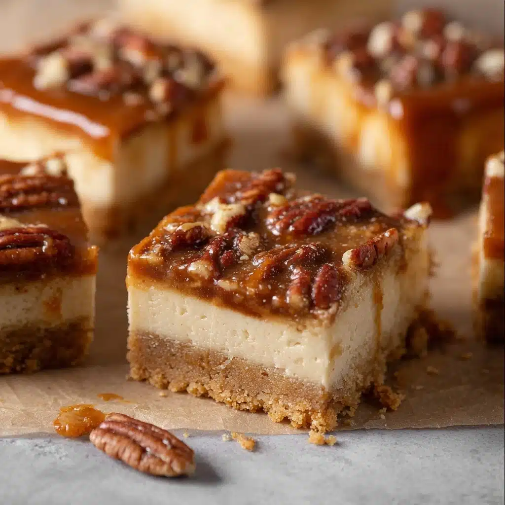 The best pecan cheesecake bars Recipe - Recipe Image
