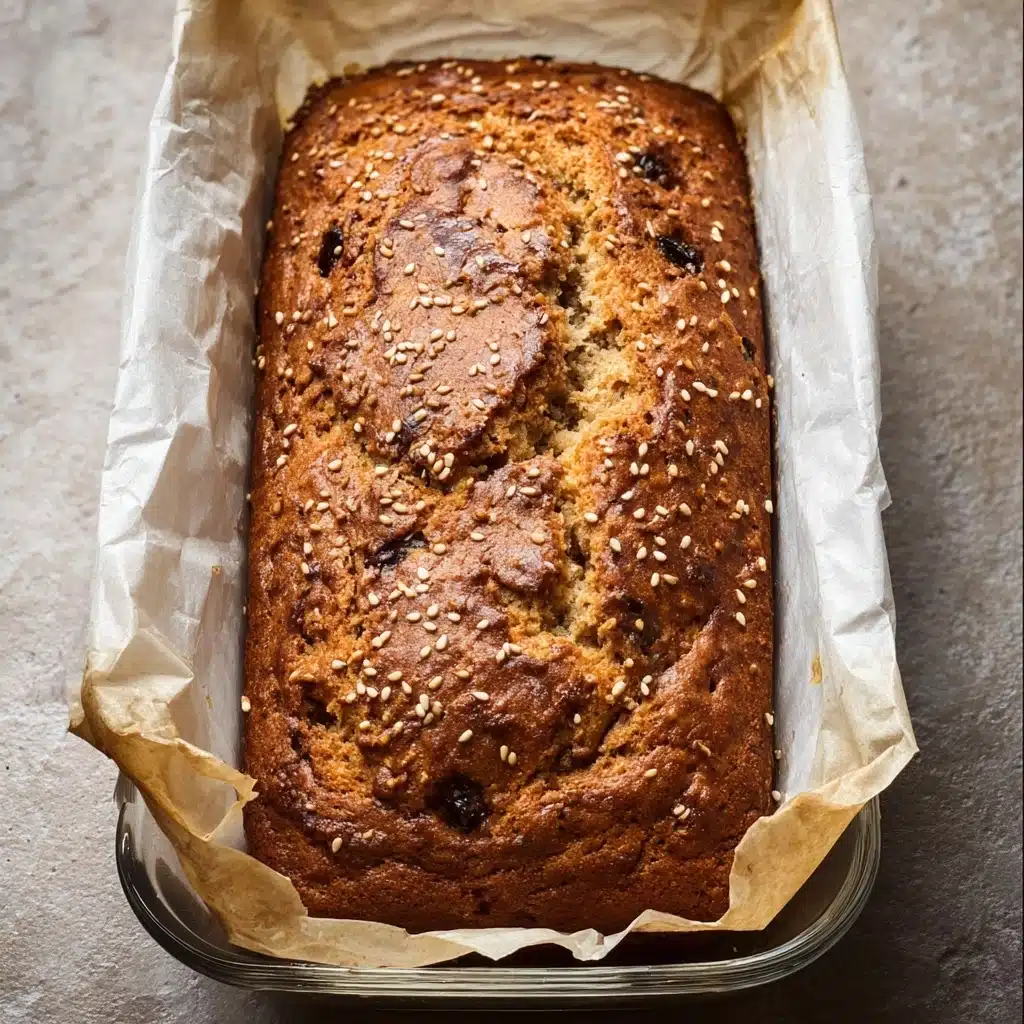 Tahini Date Banana Bread Recipe - Recipe Image