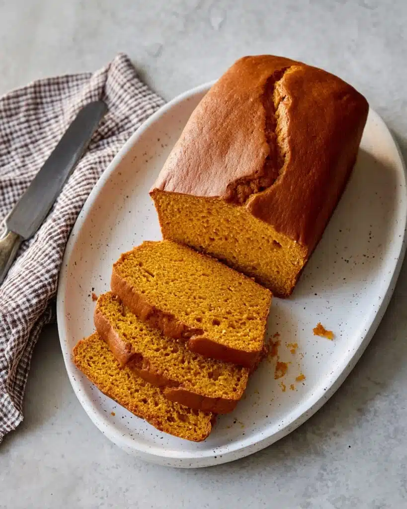 5-Ingredient Pumpkin Bread Recipe