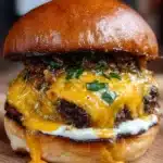 Smoked Cajun Burgers Cheese Recipe