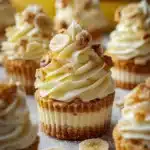 No Bake Mini Banana Cream Pies Recipe