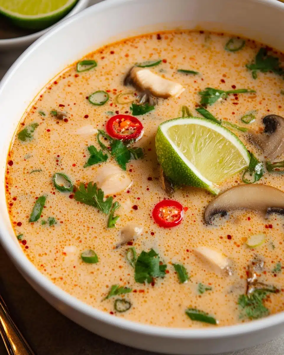 Slow Cooker Tom Kha Soup Recipe - Recipe Image