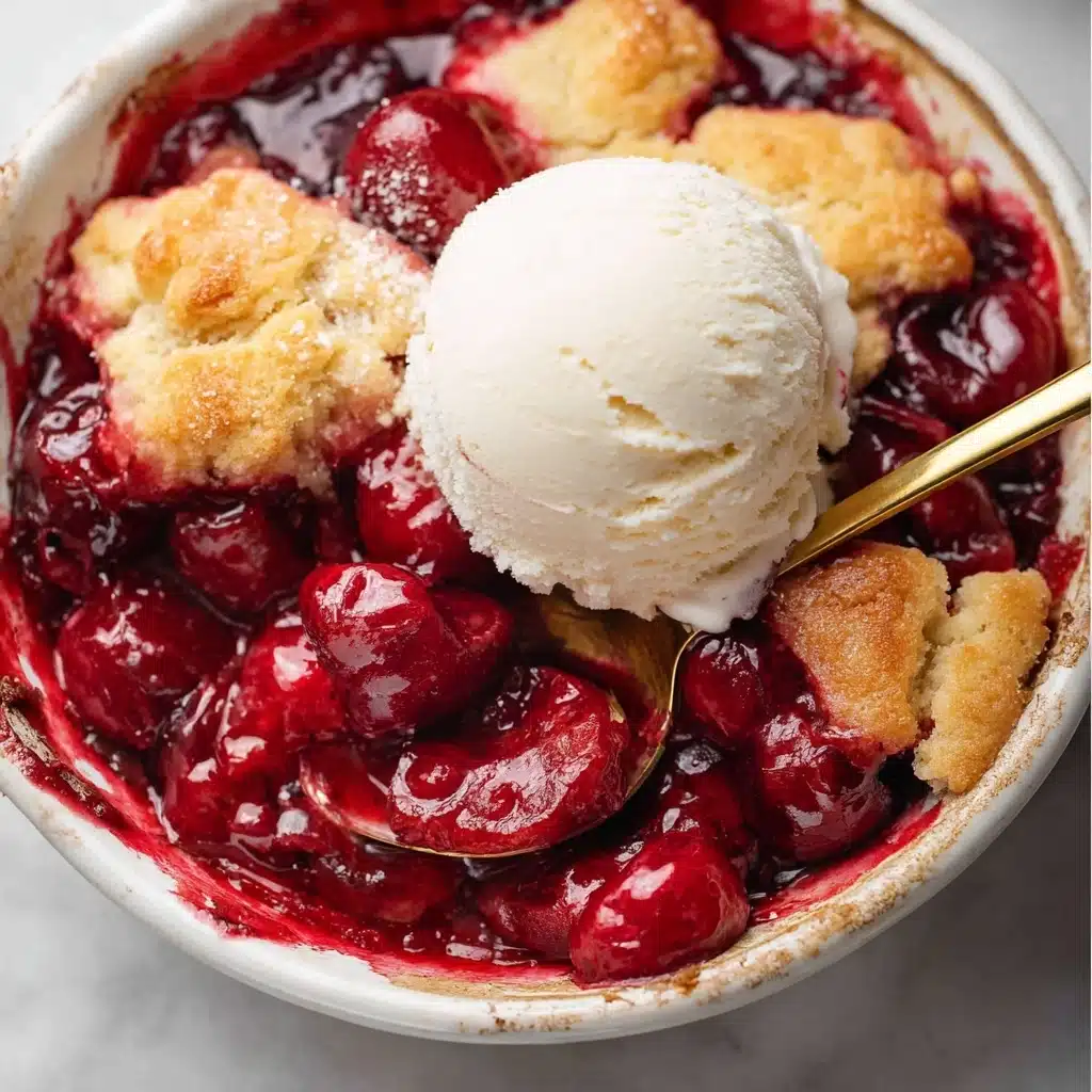 Easy Cherry Cobbler Recipe - Recipe Image