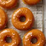 Vegan Pumpkin Donuts with Salted Caramel Glaze Recipe